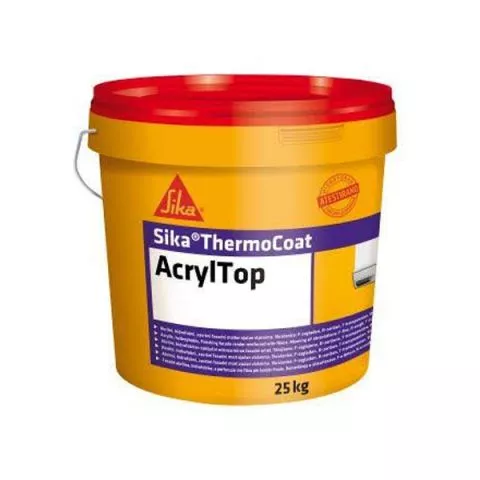 FASADNI MALTER Sika ThermoCoat AcrylTop,25 kg Bela 1.5 mm Full - 0