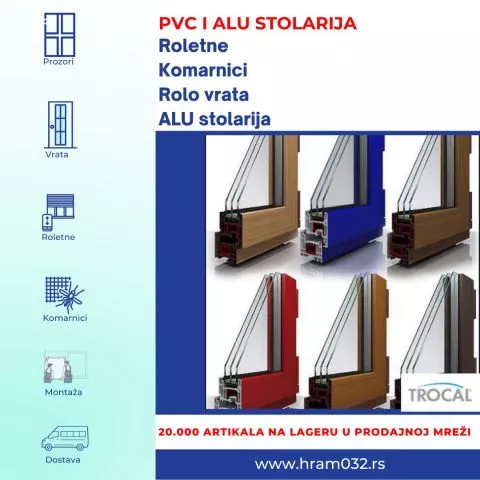 Jednokrilni PVC prozori Economic Line 800 mm x 1000 mm - 5