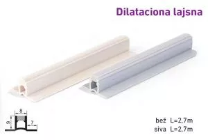 LAJSNA DILATACIONA  - SIVA - 0