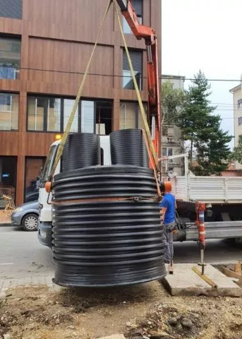 Plastični rezervoari za ukopavanje 3.000l Ø 1.600 x 2.500 mm - 1