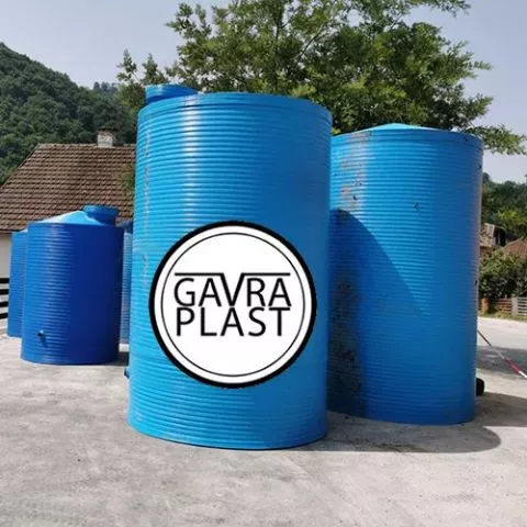 Vertikalni plastični rezervoar 40.000l Ø 3.000 x 5.670 mm - 6