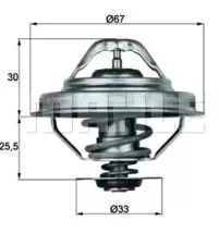 Termostat BMW M40 M50 92C Behr   - 0