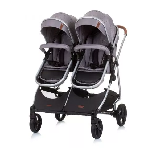 Chipolino duo smart kolica za bebe siva - 1