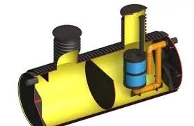 Separator 1000 × 2500 Priključne cevi Ø125 - 6