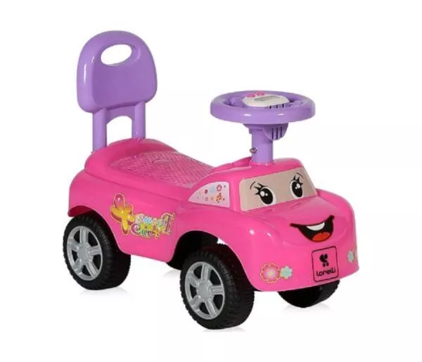 Guralica za decu Ride – on Auto My Friend – roze, 10400040004 - 0