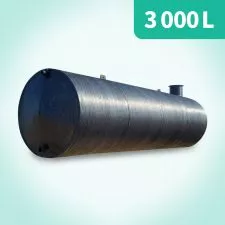 Rezervoari za kišnicu 3 000l – horizontalni ukopavajući - 0