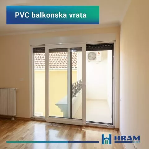 Jednokrilna PVC balkonska vrata Economic Line 900 mm x 2100 mm - 3