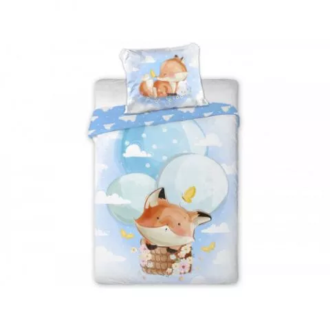 Posteljina za bebe Cuddles Lija 100×135+40x60cm  - 0