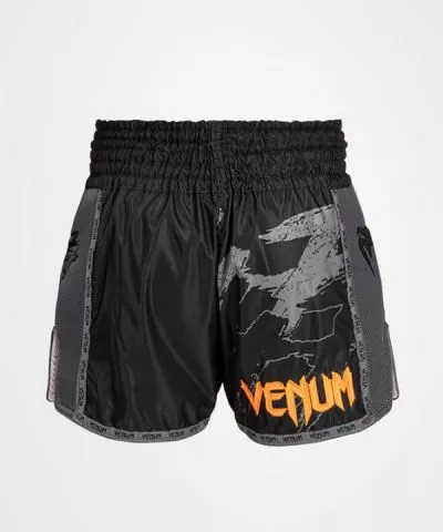 Venum S47 Muay Thai Šorc Crno/Narandžasti M - 0