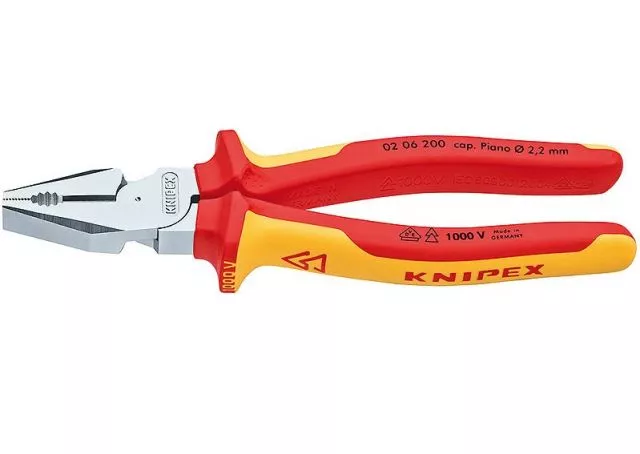 Knipex - Ojačana kombinovana klešta 1000V VDE 200mm - 0