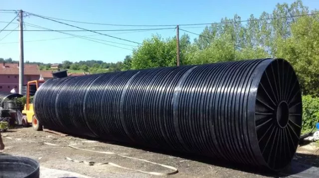 Plastične septičke jame 15.000l Ø 2.000 x 4.700 mm - 1