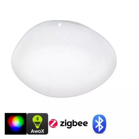 Sileras-Z SMART LED CONNECT.2 RGB PLAFONJERA 900129 EGLO - 0