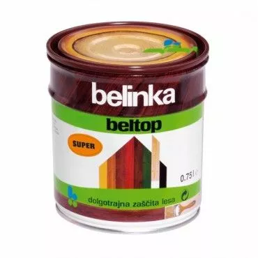 LAZURNA BOJA SA LAKOM  Belinka Beltop maslina,750 ml - 0