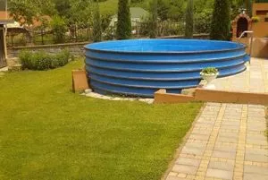 Ovalni plastični bazen – kružni bazeni - 0