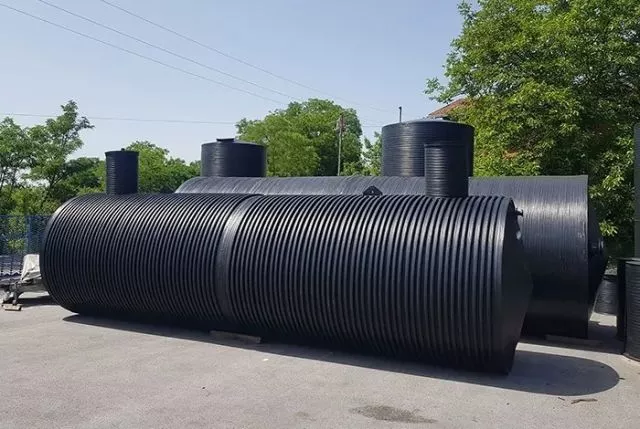 Plastične septičke jame 500l Ø 800 x 1000 mm - 3