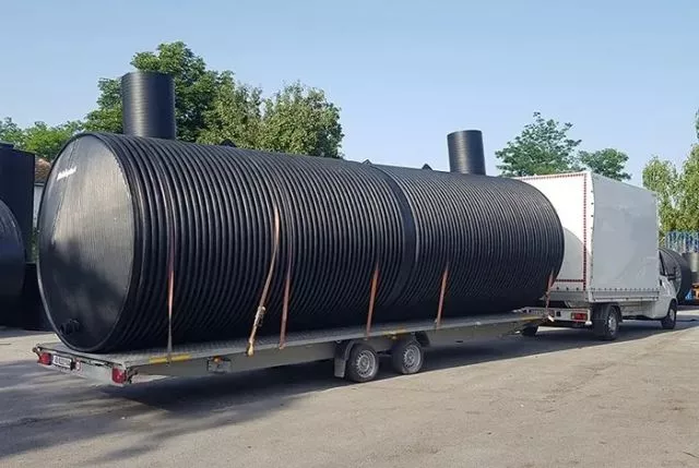 Plastične septičke jame 500l Ø 800 x 1000 mm - 2