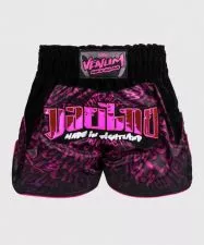 Venum Attack Muay Thai Šorc Crno/Rozi S - 0