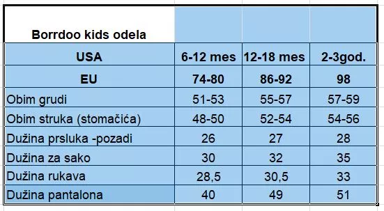 Odelo za bebe prsluk i pantalone OD054 - 0