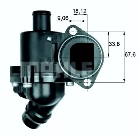 Kućište termostata 1.8t 2000-2005 Behr  - 0