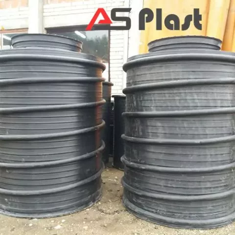 Vertikalni plastični rezervoar 3000l prečnik 1600mm visina 1500mm - 0