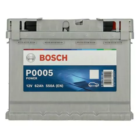 AKUMULATOR BOSCH POWER - 12V 62AH 550A DESNO+ - 0