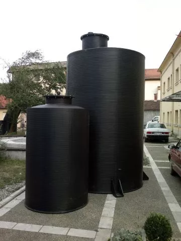 Vertikalni plastični rezervoar 25.000l Ø 3.000 x 3.550 mm - 5