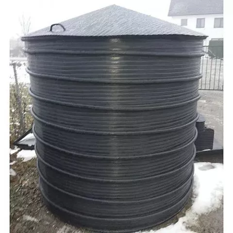 Plastična kaca 2500l prečnik Ø 1400 visina 1650 mm - 6