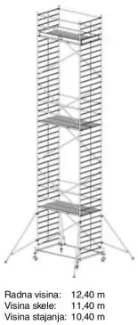 POKRETNA SKELA - Iznajmljivanje - model 10 - 0