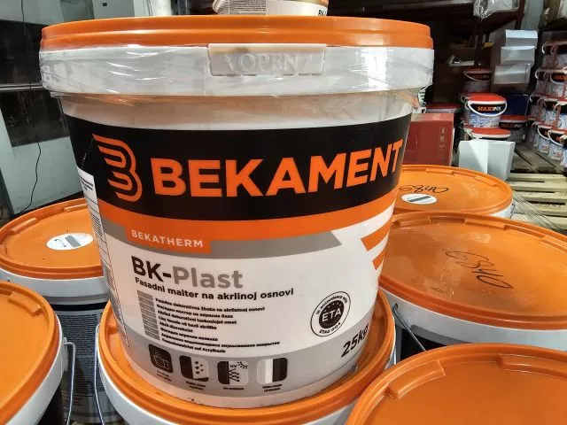 BK PLAST - Dekorativni fasadni malter - 1