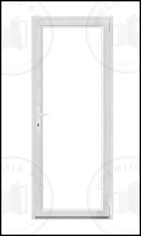 Pvc balkonska vrata 70 × 210 cm  - 0