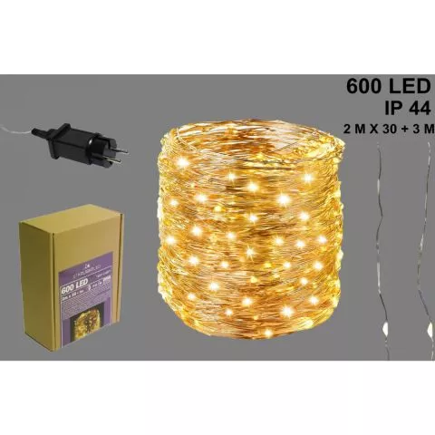 Novogodišnje lampice 600led 2m - 0