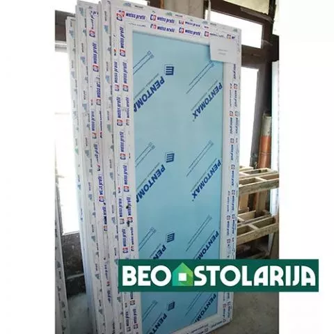 PVC sobna vrata bez stakla Beoline Standard 900 mm x 2000 mm - 0