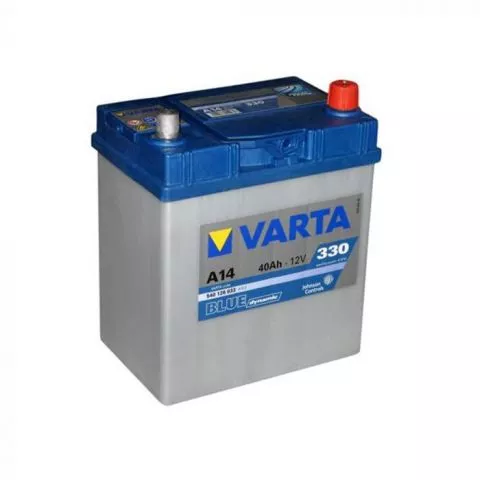 VARTA Akumulator 12V 40Ah 330A BLUE DYNAMIC levo+ uske kleme- za azijske automobile - 0