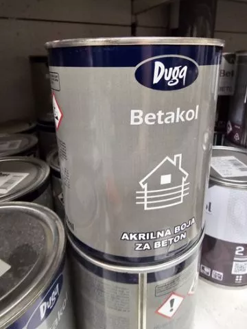 AKRILNA BOJA ZA BETON - Betakol Duga - 0