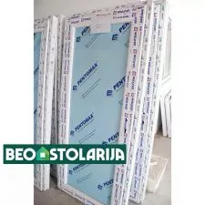 PVC sobna vrata bez stakla Beoline Standard 800 mm x 2000 mm - 0