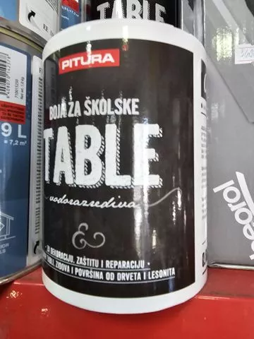 BOJA ZA ŠKOLSKE TABLE - PITURA - 0