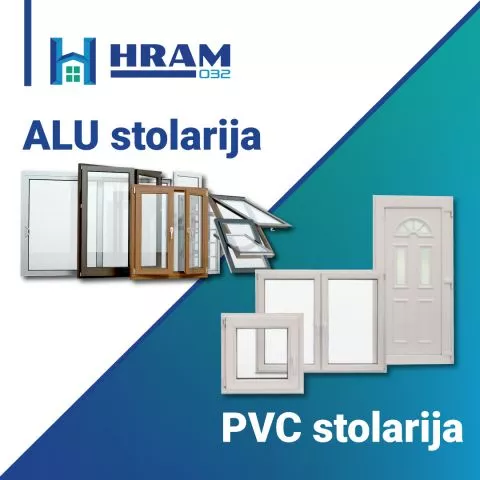 Dvokrilni PVC prozori sa T prečkom Economic Line 2000 mm x 1400 mm - 5