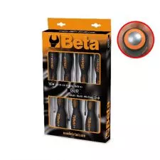 Beta - Set ojačanih odvijača za udaranje ravni i krstasti 7 kom 1243/D7 - 0