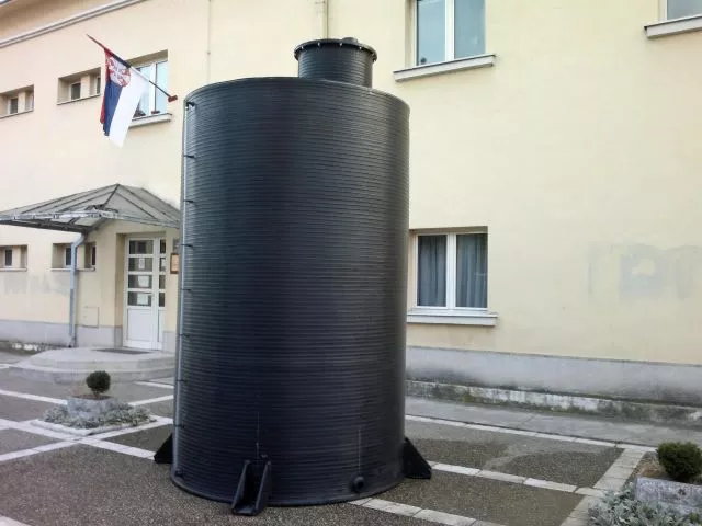 Vertikalni plastični rezervoar 40.000l Ø 3.000 x 5.700 mm - 2