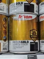 IRKOLIN GOLD Lazura sa voskom IRKOM - 0