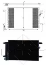 Hladnjak klime VW-SHARAN SEAT-ALHAMBRA FORD-GALAXY NRF   - 0