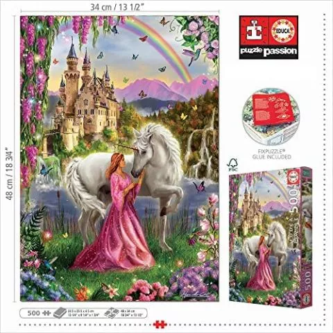 Puzzle 500 delova Educa 46540-21 - 0