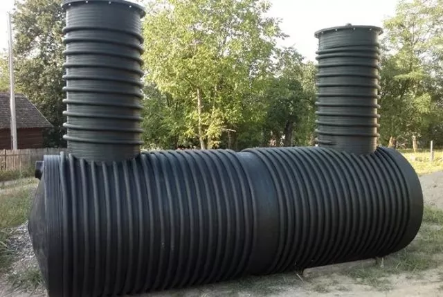 Plastične septičke jame 35.000l Ø 2.400 x 7.800 mm - 1