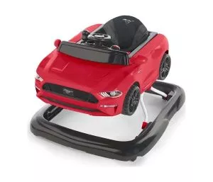 Kids II Ford dubak/guralica Mustang – crveni - 0