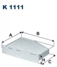 FILTRON FILTER KABINE – K1111 - 0