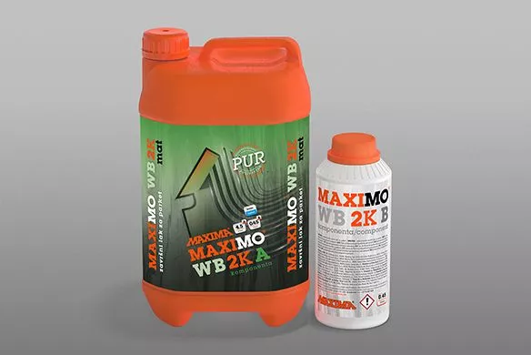 LAK ZA PARKET Maxima Maximo 2K WB Mat A 4.5 lit B 0.45 lit - 0