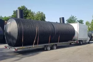 Plastične septičke jame 20.000l Ø 2.000 x 6.400 mm - 0