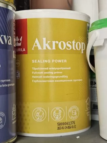 AKROSTOP Izolaciona bela boja - 0