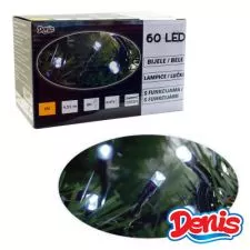 60 Led lampice bele 8 funkcija - 0