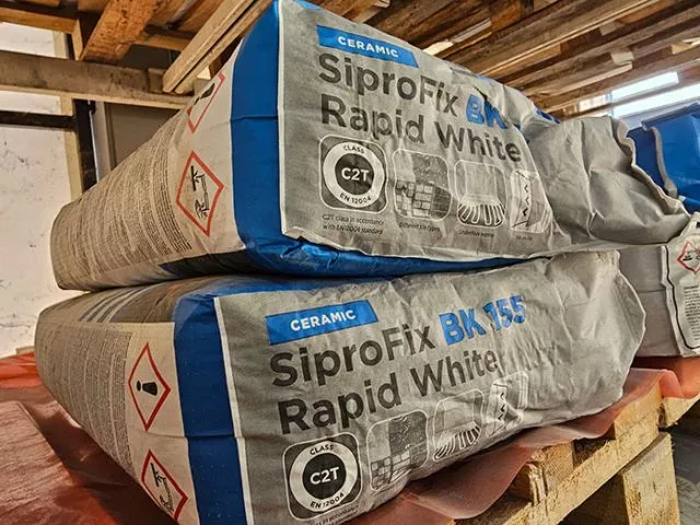 SiproFix BK 155 Rapid White Beli lepak za keramičke i granitne pločice  - 0